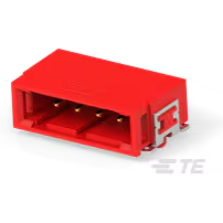 ERNI Electronics-384474-E 连接器插头及 PCB 插座 Conn Wire to Board HDR 4 POS 2.54mm Solder RA SMD