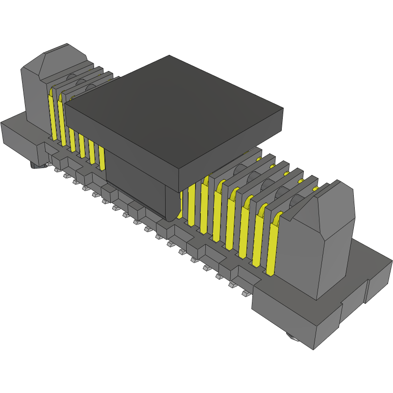 Samtec-ERM8-020-02.0-L-DV-P-TR Cabezales del conector y receptáculos PCB Conn Micro High Speed Terminal Strip HDR 40 POS 0.8mm Solder ST Top Entry SMD Edge Rate® T/R