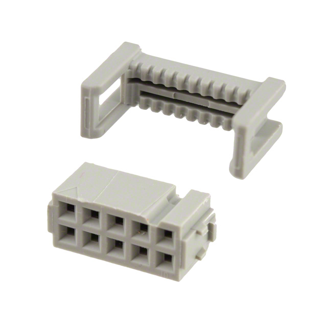 3M-D89110-0031HK Cabezales del conector y receptáculos PCB Conn IDC Connector SKT 10 POS 2.54mm IDT RA Side Entry Cable Mount Box