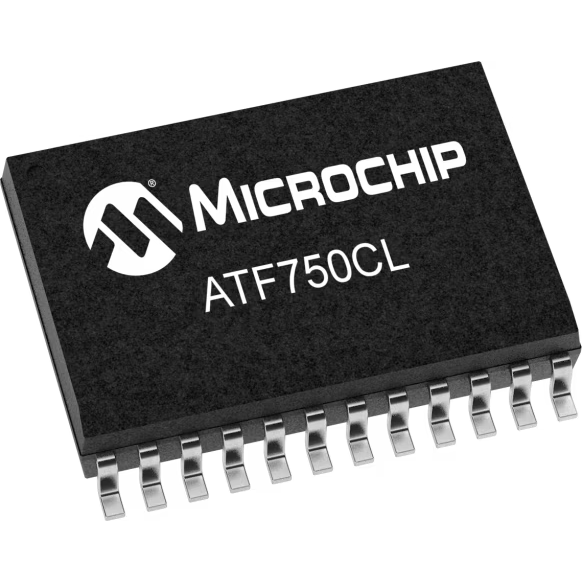 Microchip Technology-ATF750CL-15SU Complex Programmable Logic Devices - CPLDs CPLD ATF750CLFamily 750Gates 10Macro Cells 41MHz 5V 24-Pin SOIC Tube