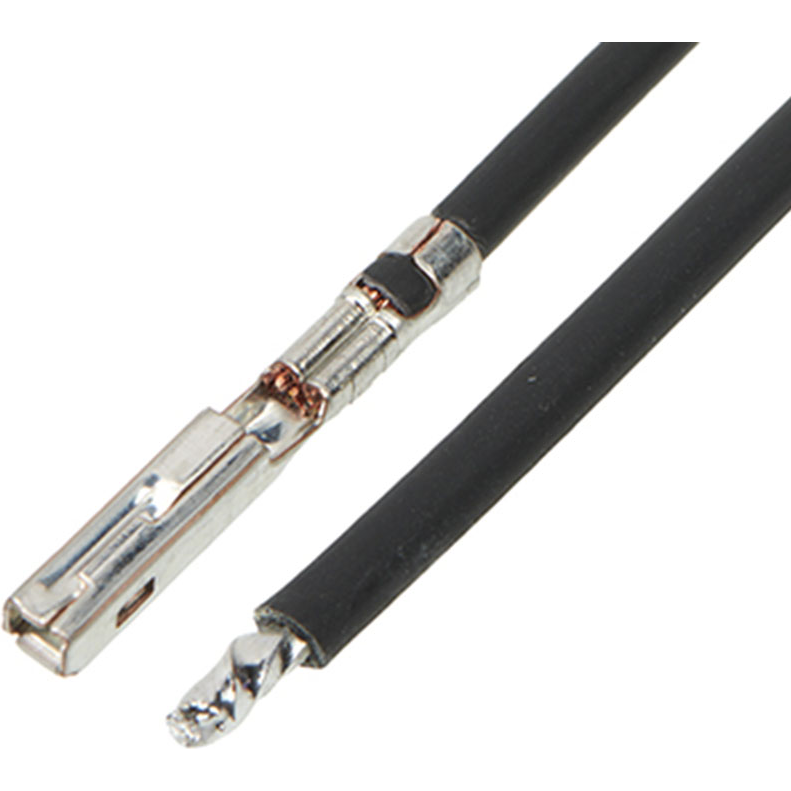 Molex-2163011103 其他电缆组件 Cable Assembly TXL 0.15m 18AWG Crimp Terminal 1 POS F Crimp Bag