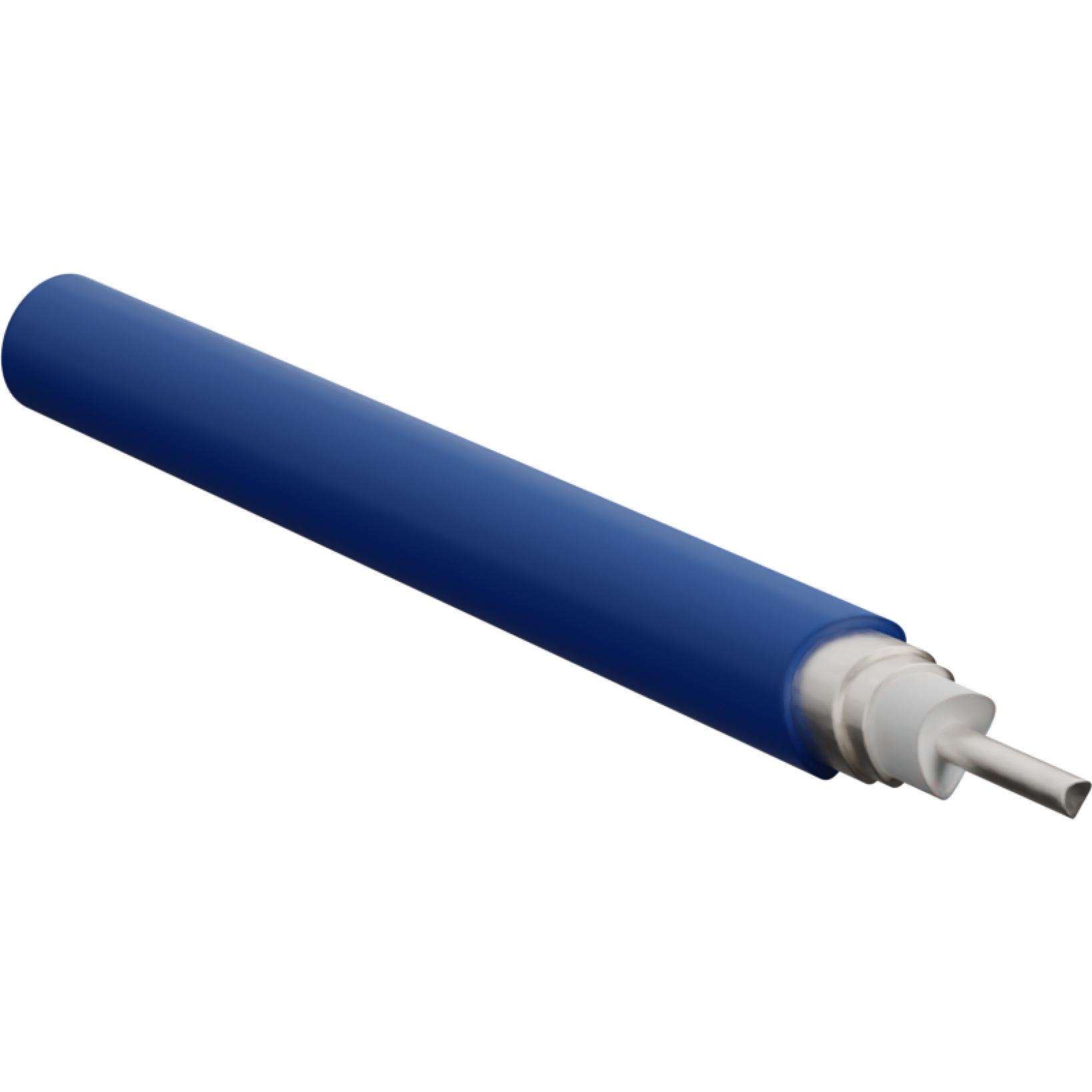 Molex-1001935086 同轴电缆 Coaxial Cable Braid Foamed Fluoropolymer 23AWG 2.54mm Blue 30.48m to 762.2m Temp-Flex® Reel