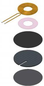 TDK-WT282890-16F2-G Wireless Charging Coils Wireless Charging Coil Transmitter 7.4uH 100KHz 0.11OhmDCR Through Hole