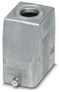 PHOENIX CONTACT-1412604 Adaptadores de manguitos ajustables Sleeve Housing 180° B10 Shell Size Die Cast Aluminum Single Lock