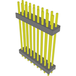 Conn Board Stacker HDR 18 POS 2.54mm Solder ST Top Entry Thru-Hole Bulk