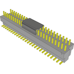 Conn Unshrouded Header HDR 51 POS 1mm Solder ST SMD TIGER CLAW™ T/R