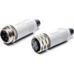 M29 Power Cable, Male Straight to Female Straight, Shielded 12AWG, TPE