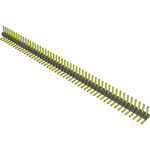 Conn Unshrouded Header HDR 50 POS 2.54mm Solder RA Side Entry Thru-Hole Bulk