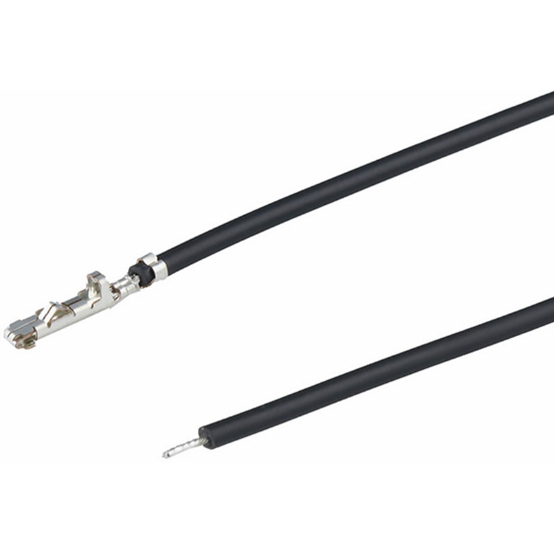 Molex-2271082112 Andere Kabelbaugruppen Pre-Crimped Lead CP-4.5-to-Pigtail, Tin (Sn) Plating, 300.00mmLength, 18 AWG, Black