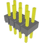 Conn Unshrouded Header HDR 8 POS 2.54mm Solder ST Top Entry Thru-Hole Bulk