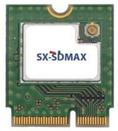 Silex Technology America-SX-SDMAX-M2-SP Combo Wireless Module WLAN+BT Module 2400MHz/5000MHz