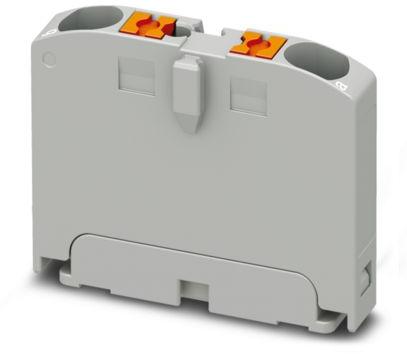 PHOENIX CONTACT-1028067 Steckverbinder, Klemmenblöcke Conn Distribution Terminal Block 2 POS Spring Clamp Cable Mount 24A