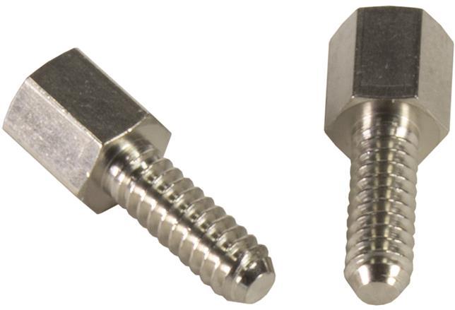 HARTING-09670019941 Accessoires de raccordement Connector Accessories Screw Lock Straight Silver Over Nickel Bag