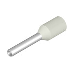 Wire Ferrule Terminal 19AWG White 14mm Bag