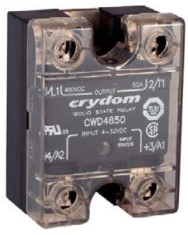 Sensata Technologies-CWA48125-10 Relé de estado sólido Relay SSR 10mA 280V AC-IN 125A 660V AC-OUT 4-Pin