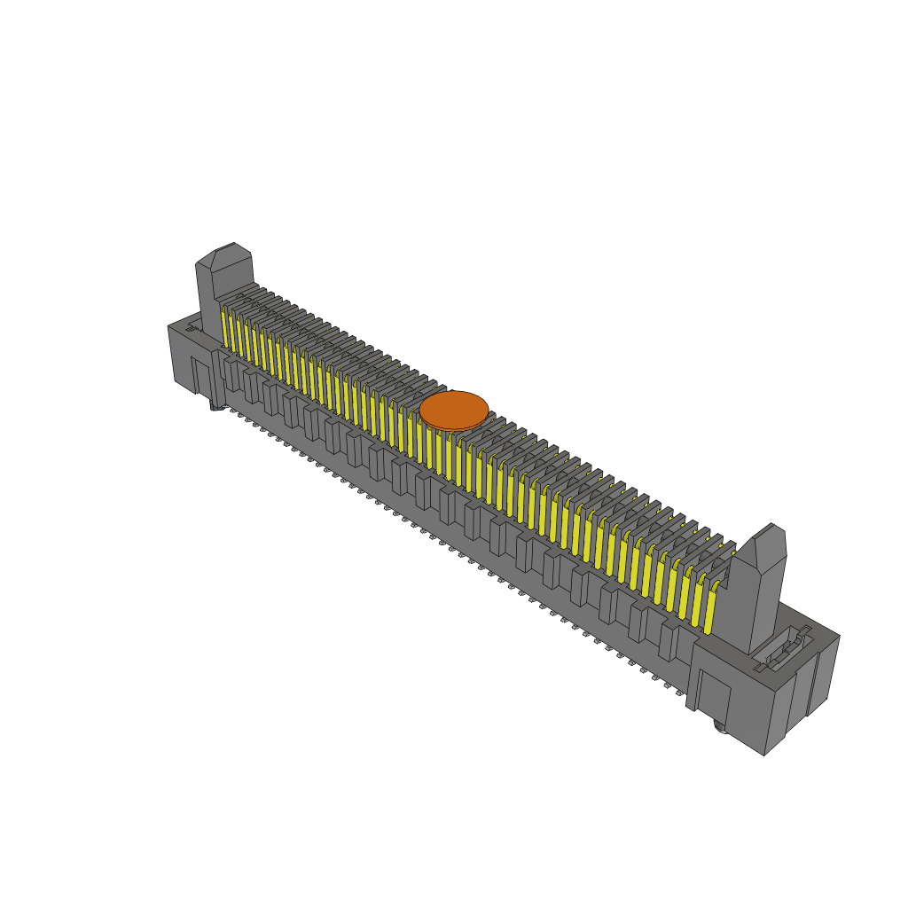 Samtec-ERM8-050-05.0-S-DV-EGP-K-TR Connector Headers and PCB Receptacles Conn Micro High Speed Terminal Strip HDR 100 POS 0.8mm Solder ST SMD T/R