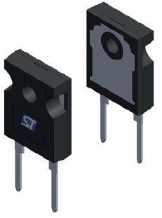 STMicroelectronics-STTH60RQ06WY Rectifiers Diode Switching 600V 60A 2-Pin(2+Tab) DO-247 Tube Automotive AEC-Q101