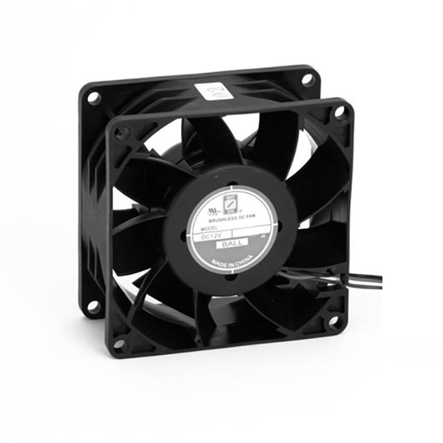 ORION FANS-OD8038-24MB Compressori e ventole DC Fan Ball Bearing 24V 0.1A 4.3W 3000RPM 46CFM 36dB Flange Mount