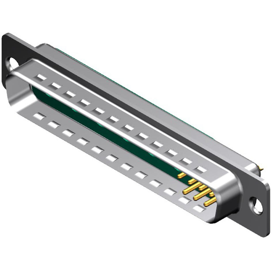 Molex-1731070104 Steckverbinder, D-Sub Conn D-Sub M 6Cavity/7Signal POS 2.84mm Solder Cup ST Cable Mount 1 Port Carton