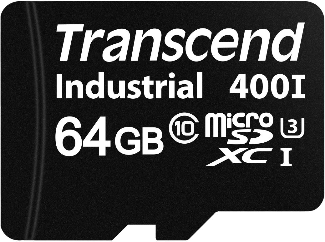 Transcend Information-TS64GUSD400I Flash-Karten Flash Card 64G-byte 3.3V MicroSDXC Card Bulk