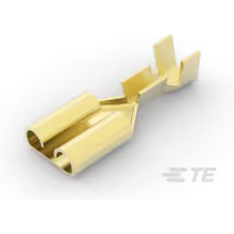 TE Connectivity-2238027-3 Connector Terminals FASTON 250 RECEPTACLE 22-18 AWG BR