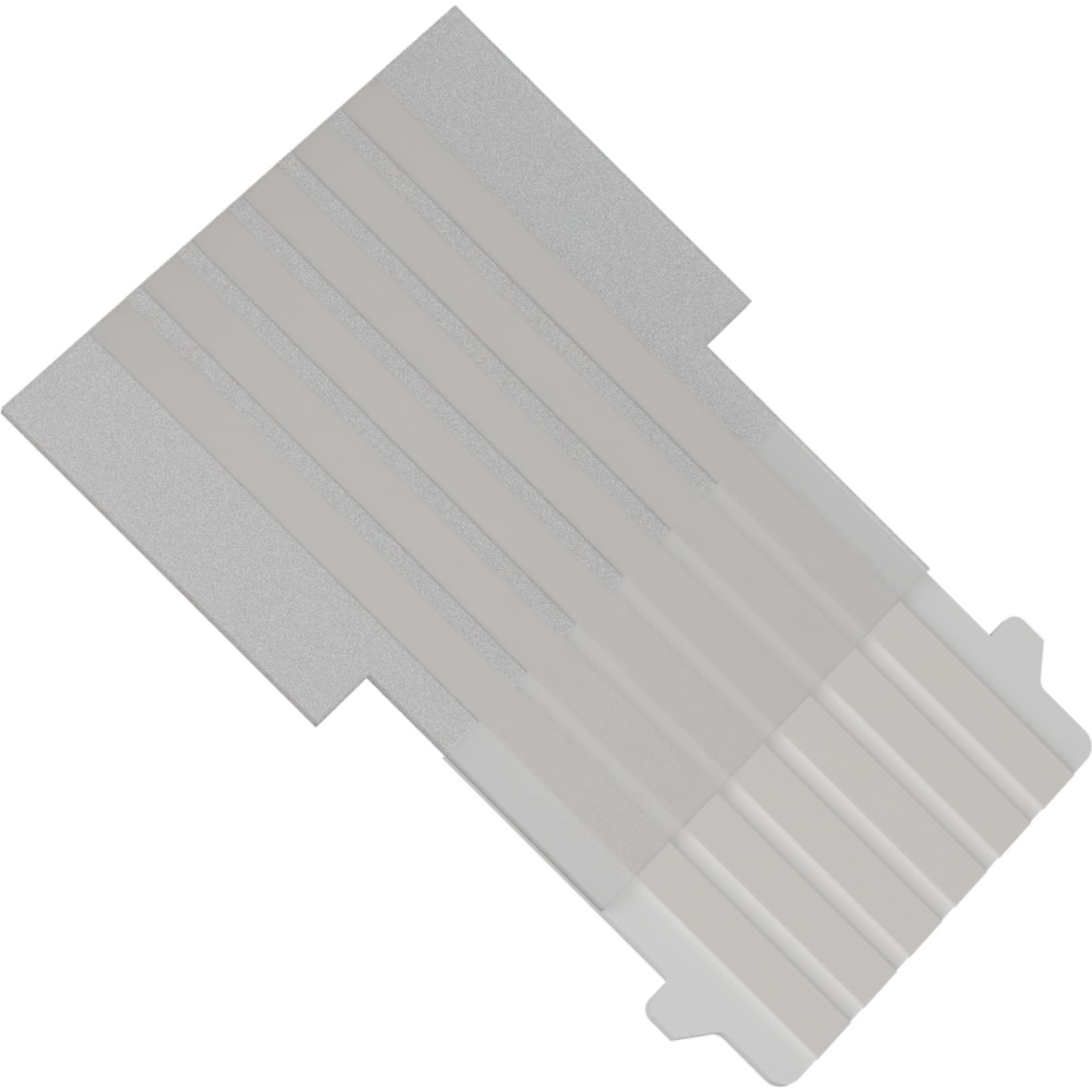 Molex-0154670207 扁平/带状电缆组件 Cable Assembly 0.102m 29AWG 1mm 6 to 6 POS FFC Jumper to FFC Jumper M-M Premo-Flex FFC Jumper Bag