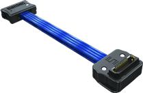 Samtec-ERDP-013-09.00-TTL-TTL-1-D 同轴电缆组件 Cable Assembly Twinax 0.23m 30AWG Board to Board to Board to Board M-M EDGE RATE® Bag