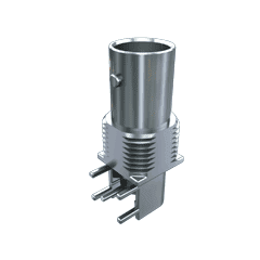 Samtec-BNC5-J-P-GN-RA-BH2D RF-Steckverbinder Conn BNC 0Hz to 4GHz 50Ohm Solder RA Thru-Hole RCP Tray