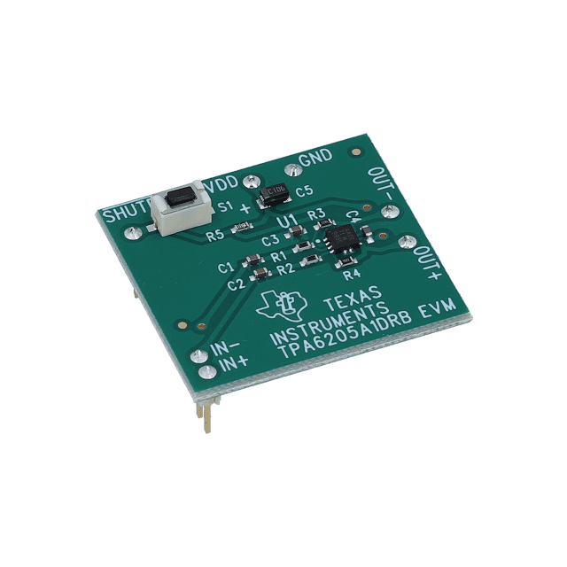 Texas Instruments-TPA6205A1EVM Integrierte Verstärkerschaltung, Entwicklungsplatinen und -kits TPA6205A1 Audio Amplifier Evaluation Board