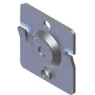 Keystone Electronics-5224 Batteriekontakte, Klemmen und Halter Battery Contact 1 Cells AA/A Size Steel