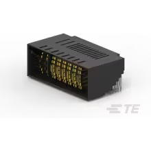 TE Connectivity-2204442-2 Cabezales del conector y receptáculos PCB Conn Shrouded Header (4 Sides) HDR 10Power/30Signal POS 2mm Press Fit RA Side Entry Thru-Hole Tray