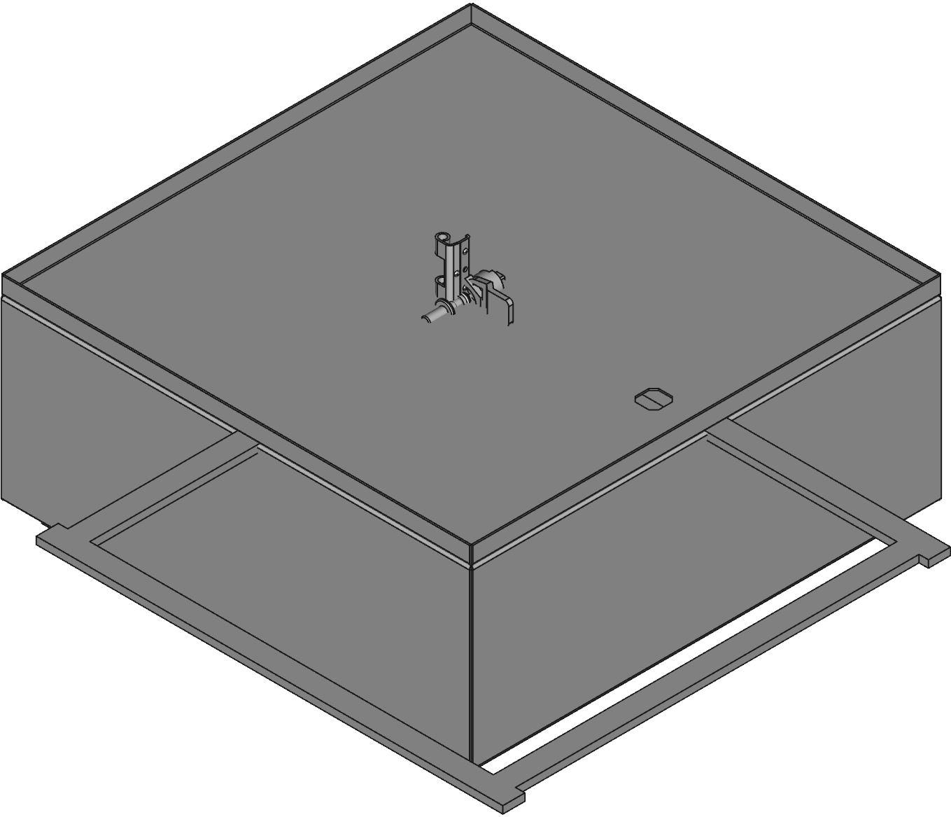 Hammond Manufacturing-EN4SD16166S16  Natural Stainless Steel 316 Wall Mount Type 4X Enclosure