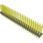 Conn Unshrouded Header HDR 50 POS 2.54mm Solder ST Top Entry Thru-Hole Bulk