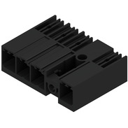 Weidmuller-1156590000 Steckverbinderleisten und Leiterplattenbuchsen Conn Wire to Board HDR 4 POS 7.62mm Solder RA Side Entry Thru-Hole Box