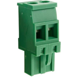 Conn Terminal Block F 2 POS 5.08mm Screw ST Cable Mount 15A