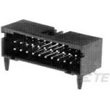TE Connectivity-5-104319-2 Steckverbinderleisten und Leiterplattenbuchsen Conn Shrouded Header HDR 20 POS 2.54mm Solder RA Side Entry Thru-Hole Tube