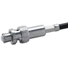 HUBER+SUHNER-11_SHV-50-3-1/133_NE RF-Steckverbinder Conn SHV 0Hz to 0.3GHz 50Ohm Crimp ST Cable Mount PL Gold Over Nickel Single