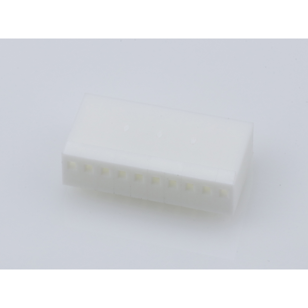 Molex-10112103 Connector Discrete Wire Housing Conn Housing F 10 POS 2.54mm Crimp ST Cable Mount White KK® Bag