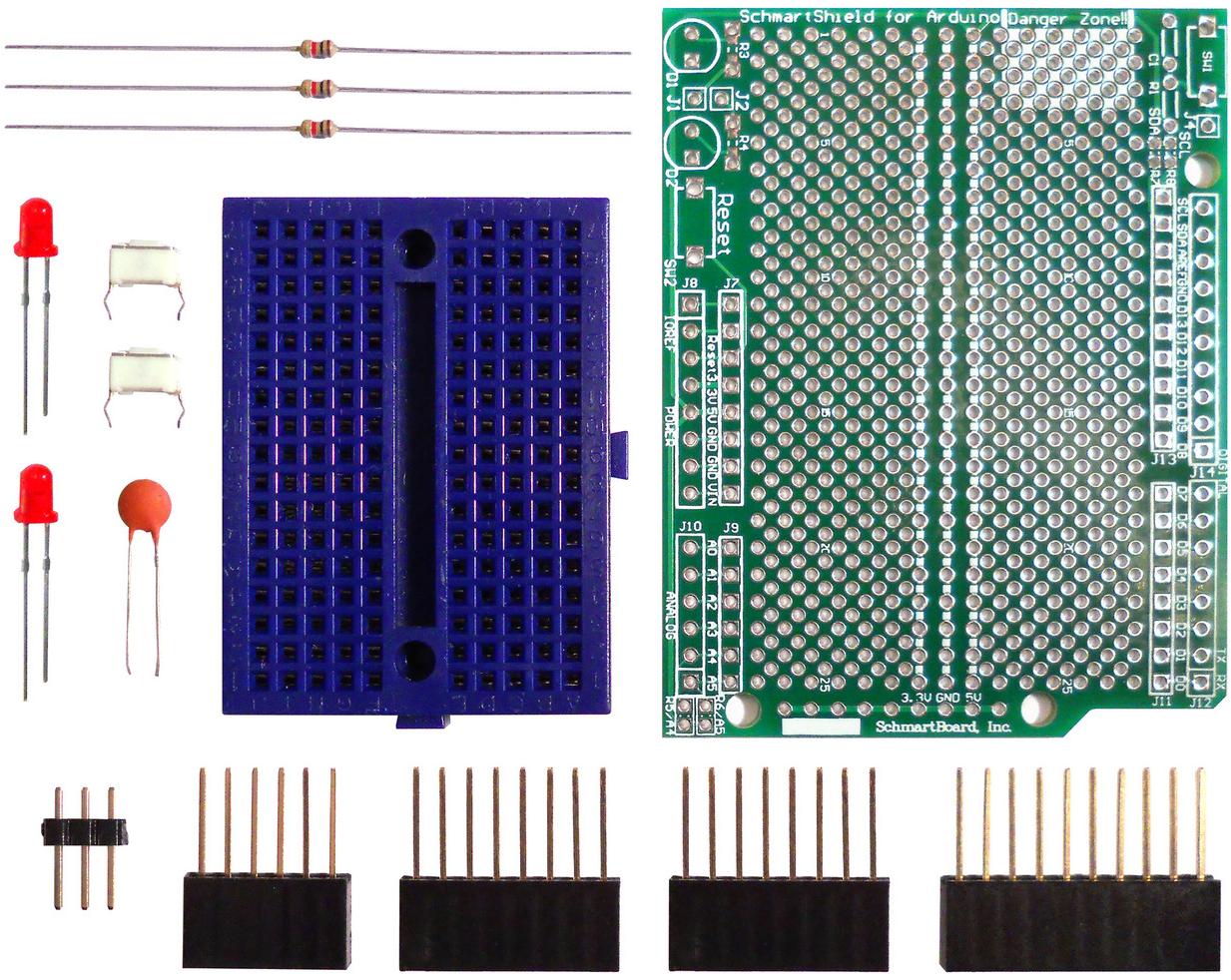 SchmartBoard-206-0002-02 Entwicklungssätze und Werkzeuge 206-0002-02 SchmartBoard Development Kits & Tools Interface Shield Kit - Arrow.com