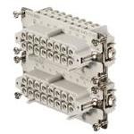 Conn Rectangular F 16Signal/1Ground POS Screw ST Panel Mount