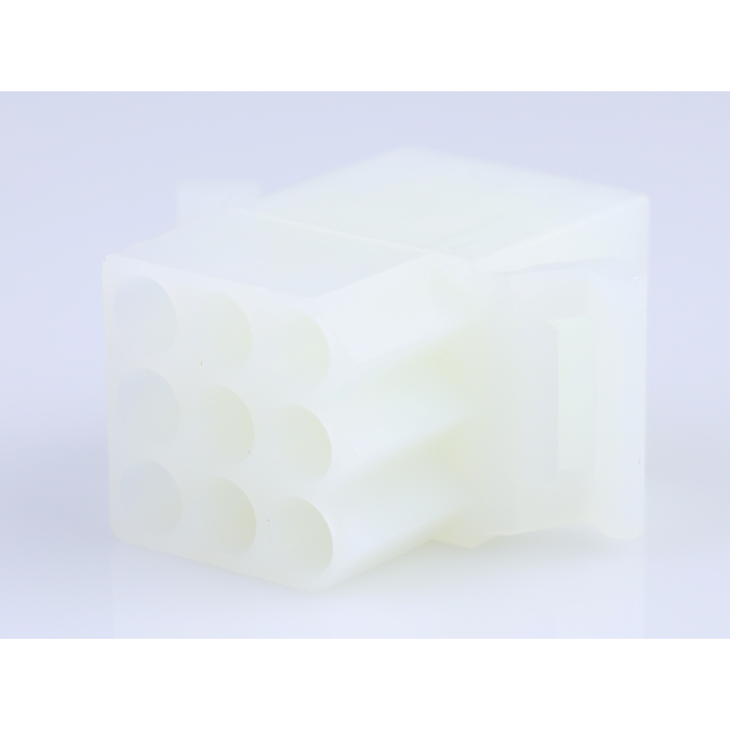 Molex-03091092 Gaine de câblage de raccordement discret Conn Housing RCP 9 POS 5.03mm Crimp ST Cable Mount Natural Bag