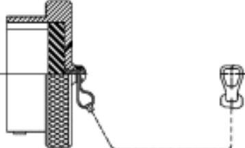 Glenair-660-015NF16R3.5-06 连接器配件 Connector Accessories Receptacle Protective Cover Straight Aluminum Olive Drab Cadmium Over Electroless Nickel