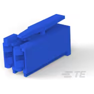 TE Connectivity-3-1241965-2 Einzeladersteckverbinder, Gehäuse Conn Housing RCP 2 POS 5mm Crimp ST Cable Mount Blue Bag