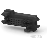 TE Connectivity-298-08-01100 Connector Rectangular Connector Rectangular, RCP 4/21 POS Crimp ST Cable Mount Black Package