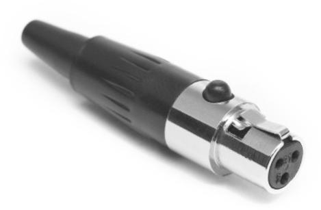 Amphenol-AG4F Steckverbinder für Audio und Video Conn XLR Connector F 4 POS Solder Cup ST Cable Mount 4 Terminal 1 Port