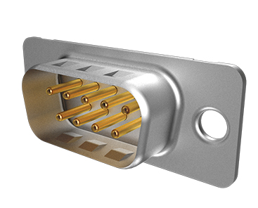 Amphenol Communications Solutions-DEP09P065TXLF D-超小型连接器 D-Sub Cable Connector, Input Output Connectors, 09 Way Pin Solder Bucket, without Accessory