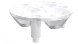 Carclo Technical Plastics-10509 Lentes ópticos Round Optical Lens Polycarbonate