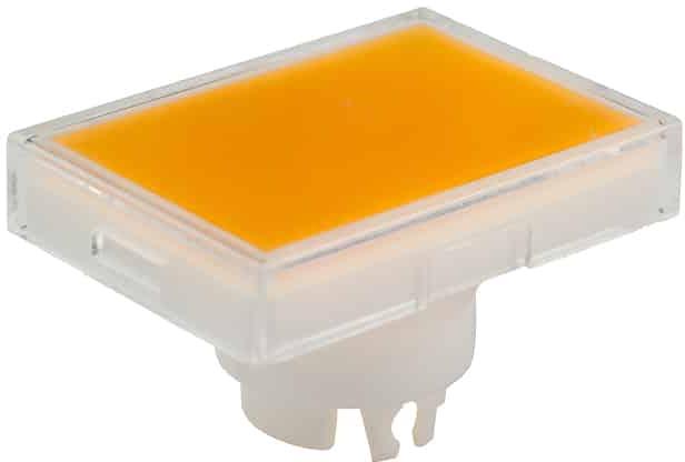 NKK Switches-AT3006JD Switch Accessories Switch Access Rectangular Cap Push Button Switch