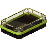 Black Polycarbonate Waterproof Pocket Enclosure with Neon Green Seal	 <h4><strong>CALIFORNIA&nbsp;PROPOSITION</strong> ⚠️<strong>65&nbsp;WARNING</strong>⚠️</h4>