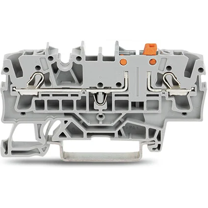 WAGO-2002-1674 Bloques terminales del conector Conn Terminal Block 2 POS Spring Clamp T DIN Rail 15A Box